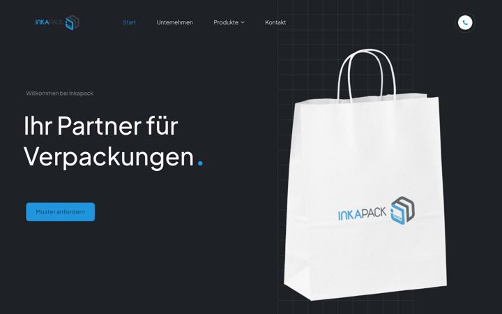 Screenshot of inkapack.de