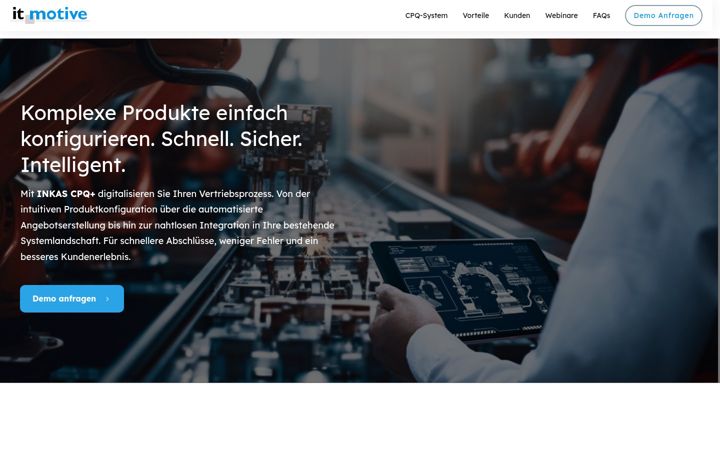 Screenshot of inkas-konfigurator.de