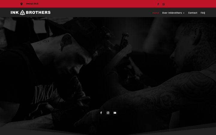 Screenshot of inkbrothers.nl