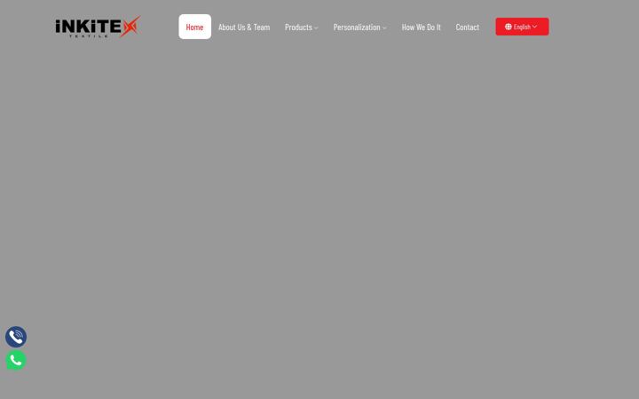 Screenshot of inkitex.com