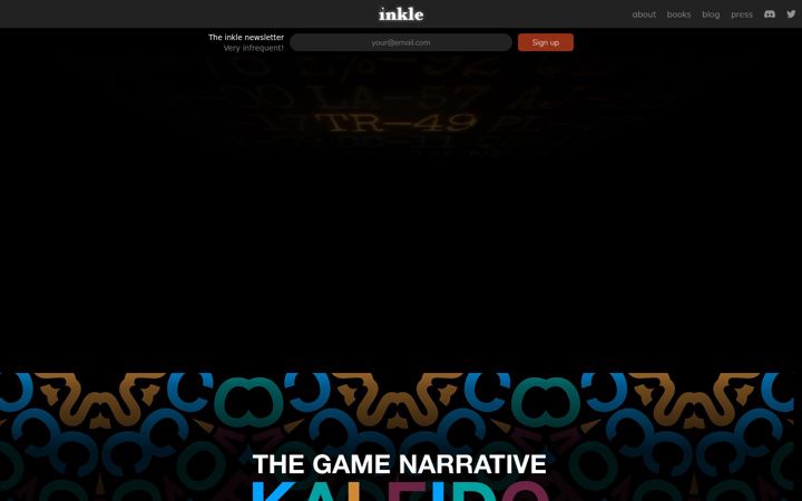 Screenshot of inklestudios.com