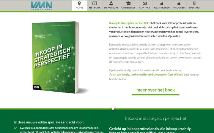 Screenshot of inkoopinstrategischperspectief.nl