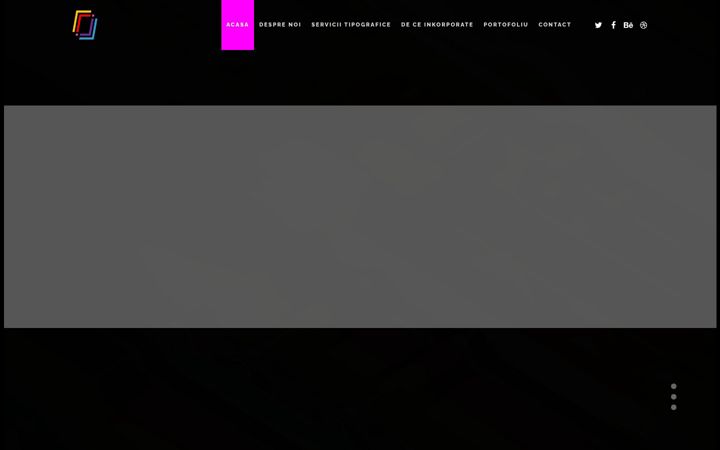 Screenshot of inkorporate.ro