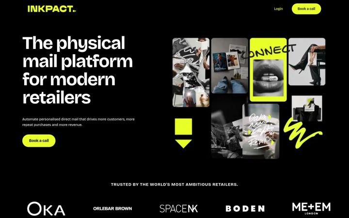 Screenshot of inkpact.com