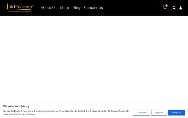 Screenshot of inkprecisiontattoo.com