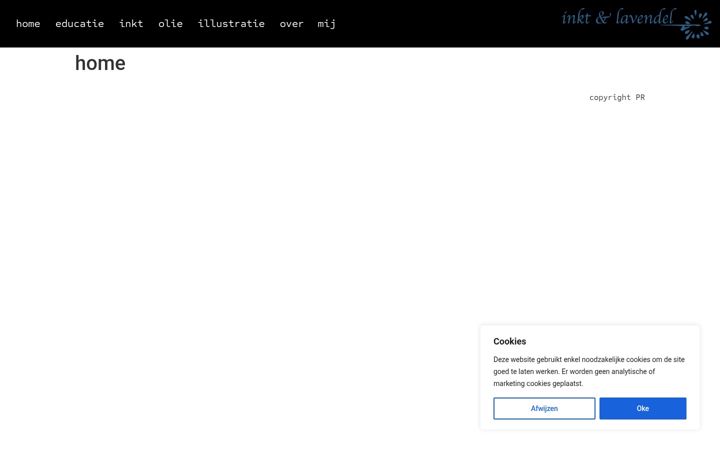 Screenshot of inktenlavendel.nl