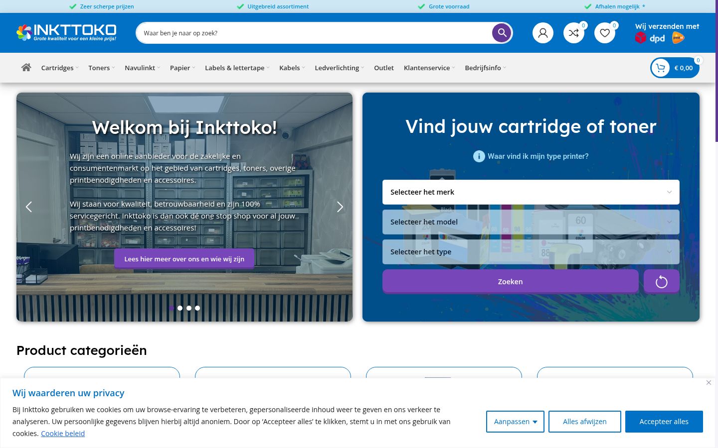 Screenshot tal-banner tal-kunsens muri qabel kwalunkwe interazzjoni