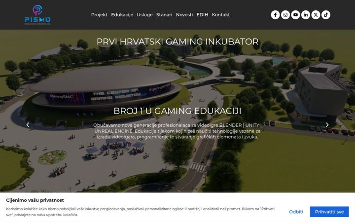 Screenshot of inkubator-pismo.eu