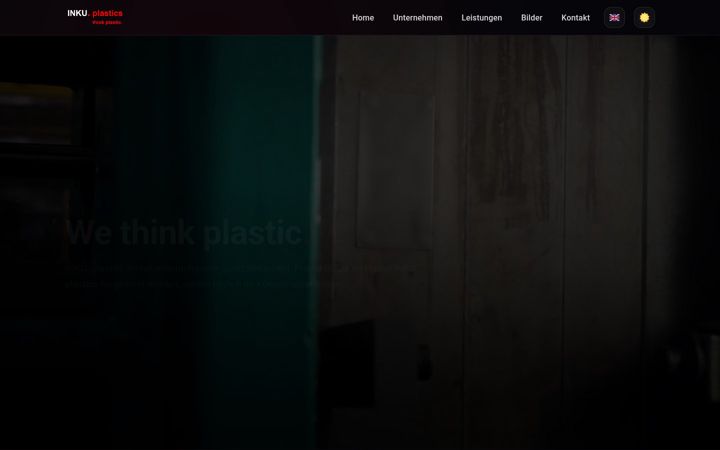 Snimka zaslona za inkuplastics.com