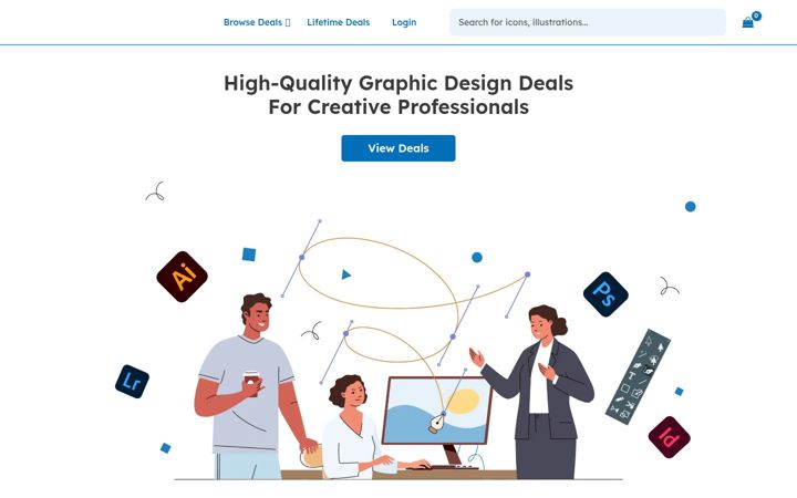 Screenshot of inkydeals.com