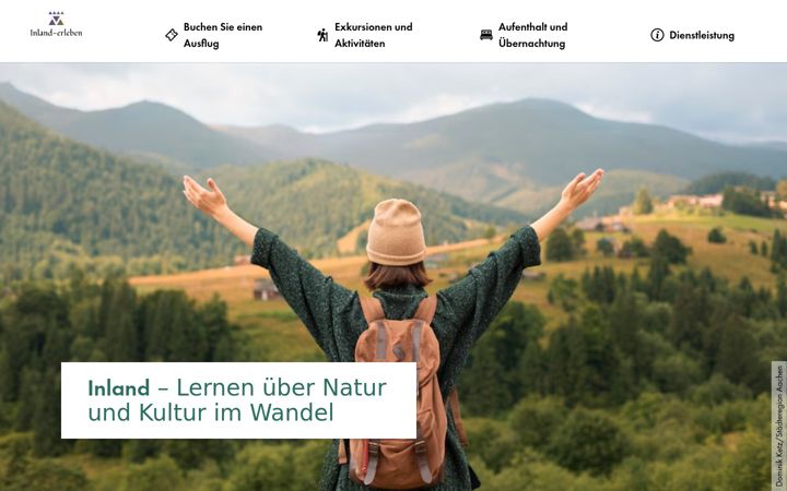 Screenshot of inland-erleben.com