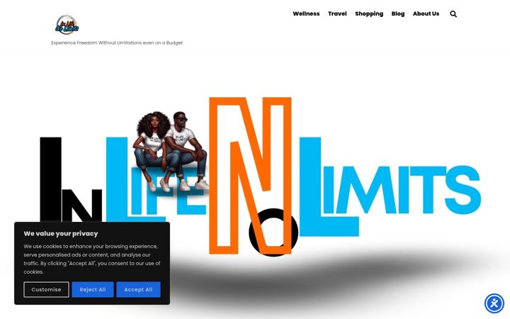 Screenshot of inlifenolimits.com