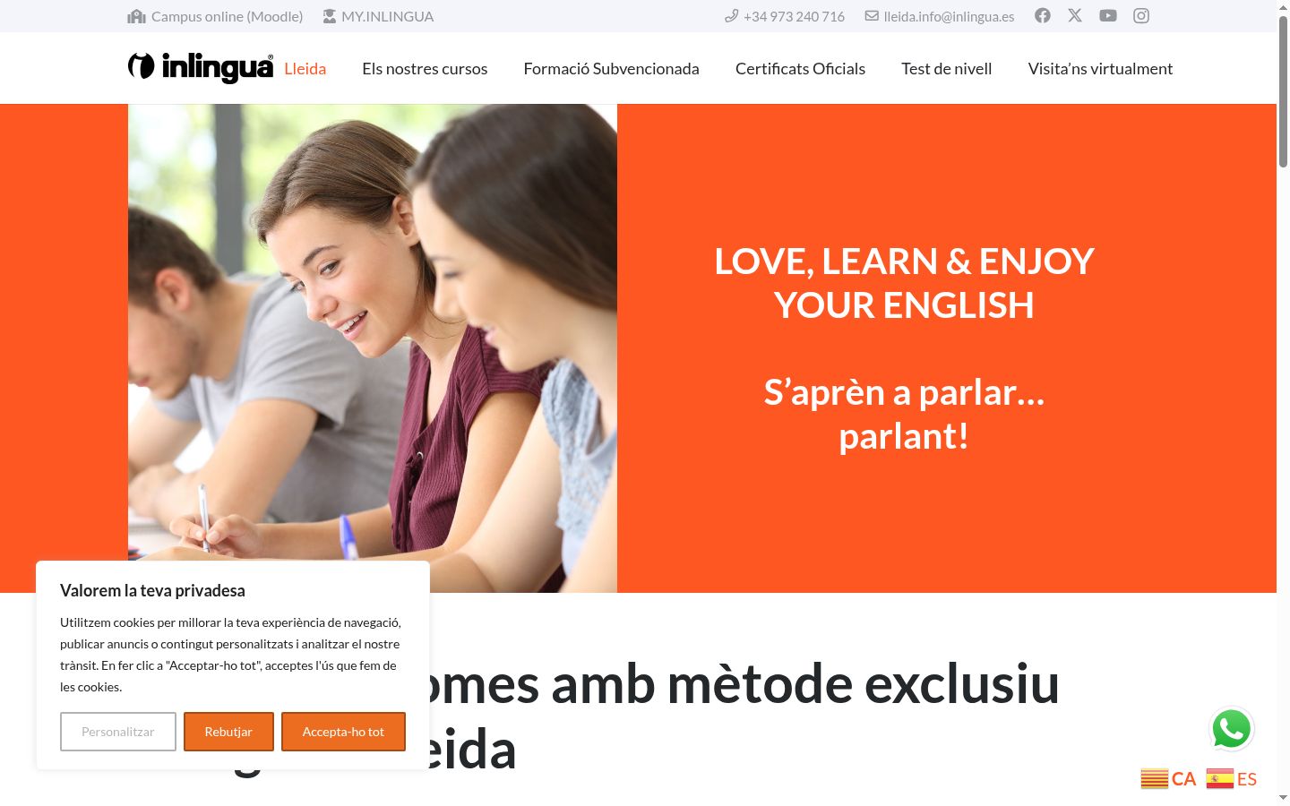 Snímka obrazovky banera súhlasu zobrazeného pred akoukoľvek interakciou
