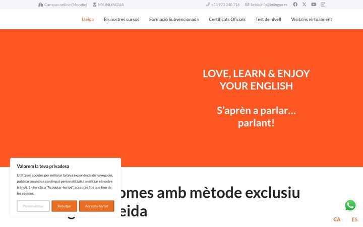 Screenshot of inlingualleida.es
