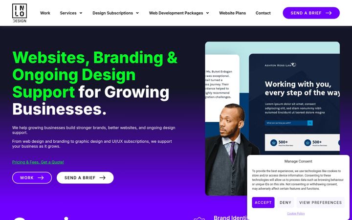 Screenshot of inlodesign.com
