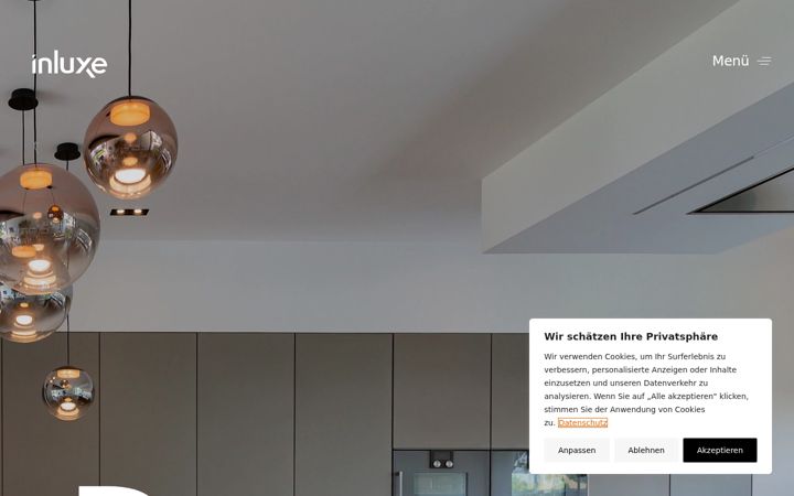 Screenshot of inluxe.de