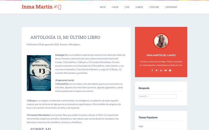 Screenshot of inma-martin.com