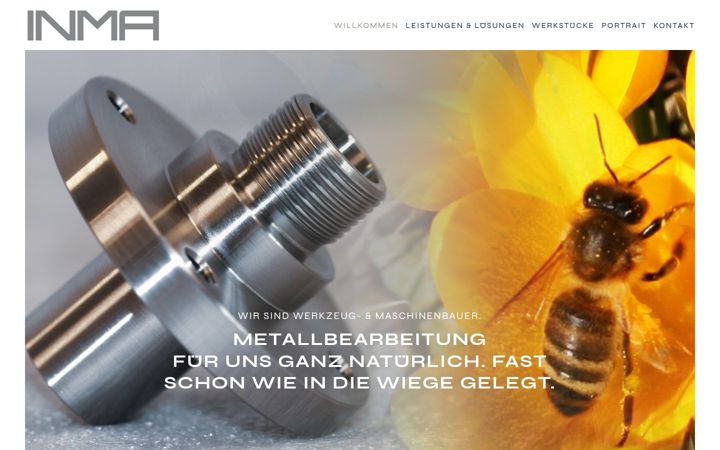 Screenshot of inma.ch