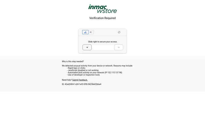 Screenshot of inmac-wstore.com
