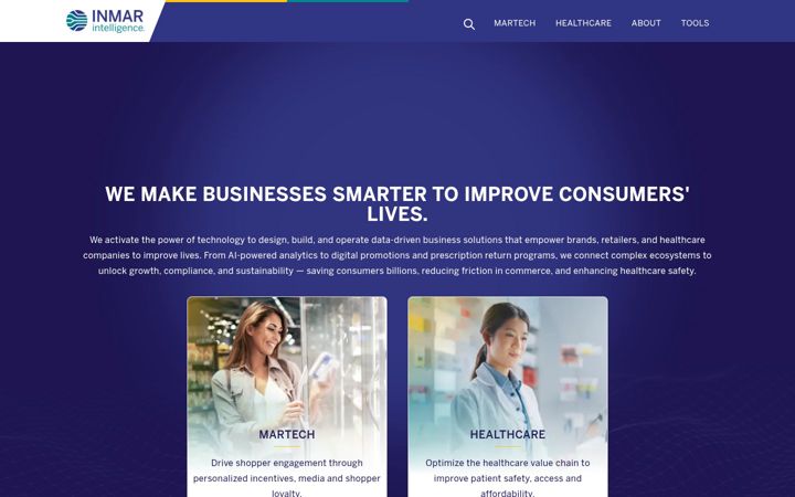Screenshot of inmar.com