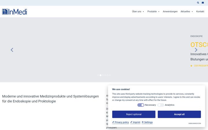 Screenshot of inmedi.de