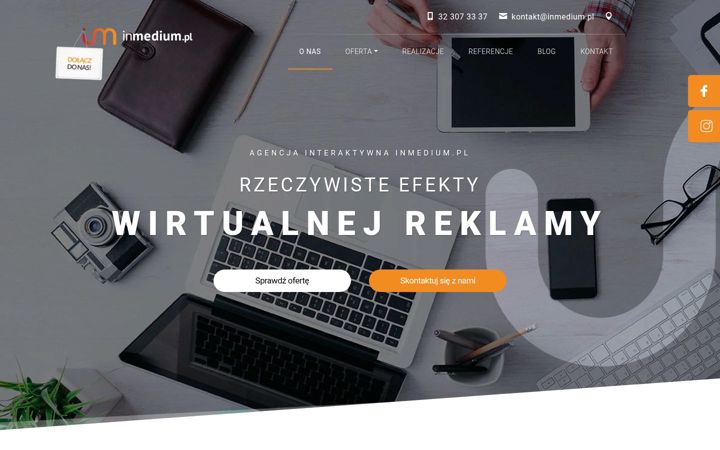 Screenshot of inmedium.pl