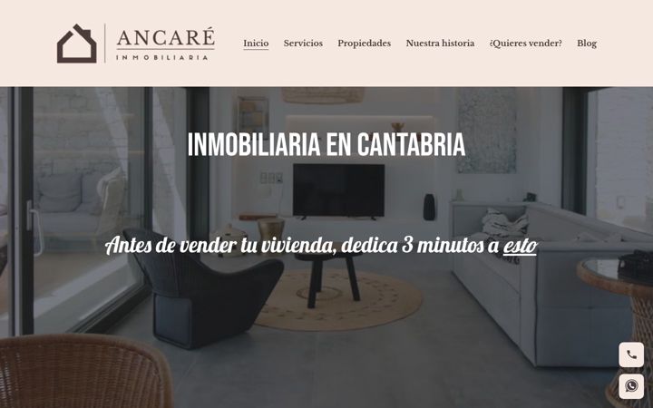 Screenshot of inmoancare.com