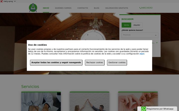 Screenshot of inmoartica.com
