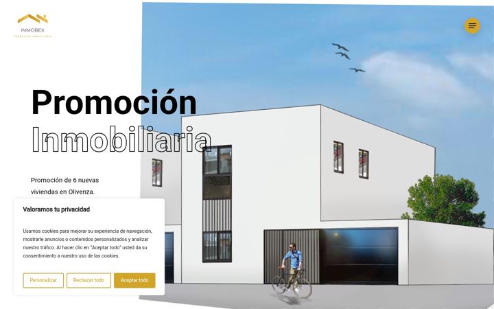 Screenshot of inmobex.es