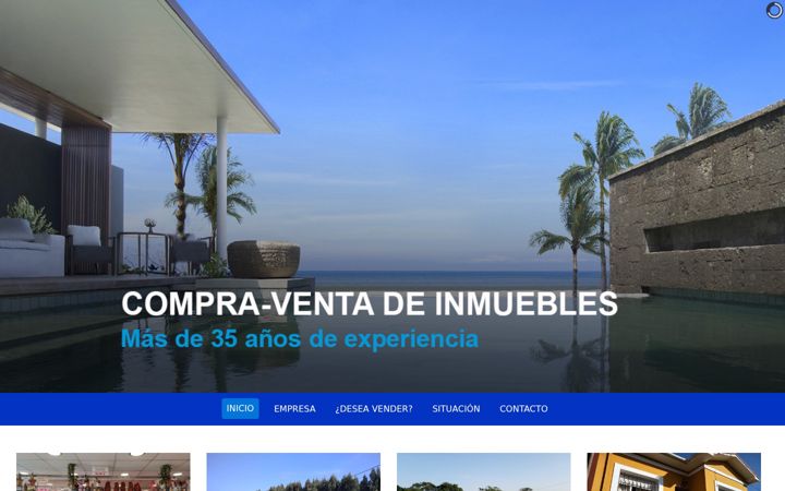 Screenshot of inmobiliariarivero.es