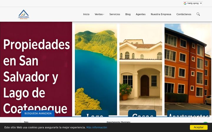 Screenshot of inmobimora.com