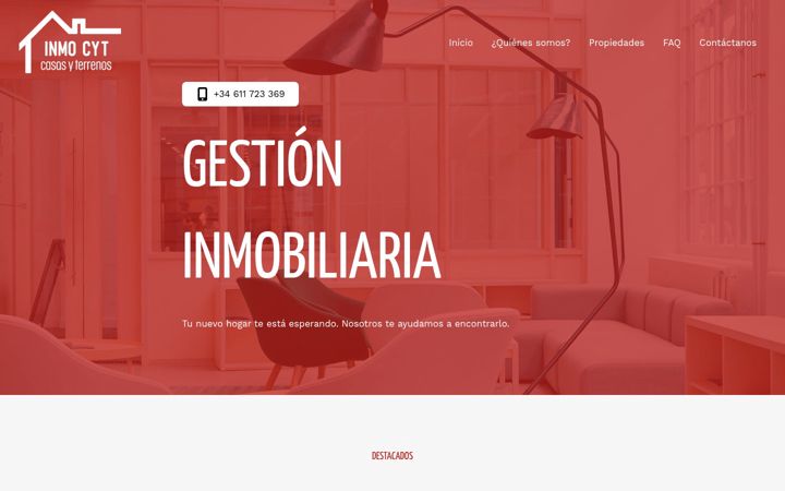 Screenshot of inmocit.com