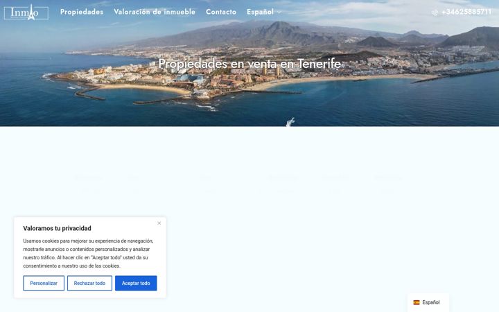 Screenshot of inmoparis.com
