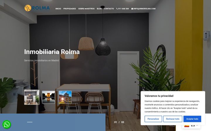 Screenshot of inmorolma.com