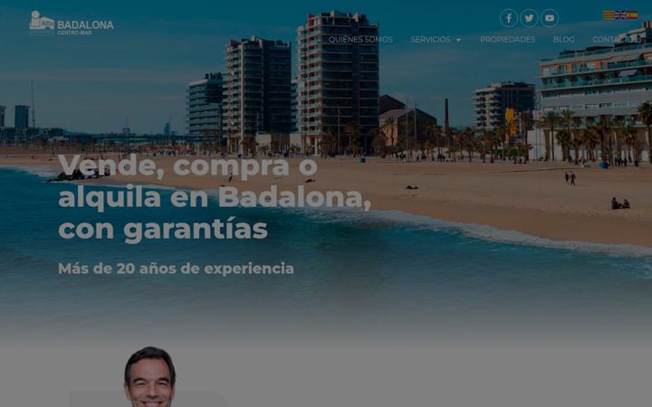 Screenshot of inmorubio.com