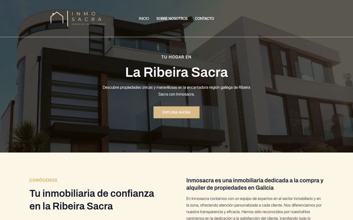 Screenshot of inmosacra.com