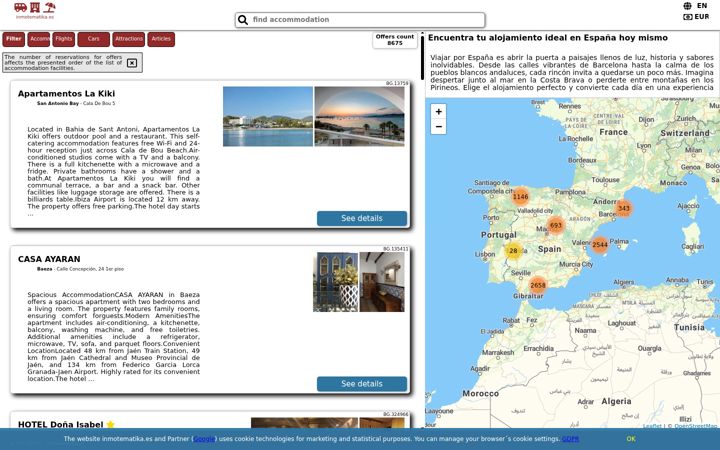 Screenshot of inmotematika.es