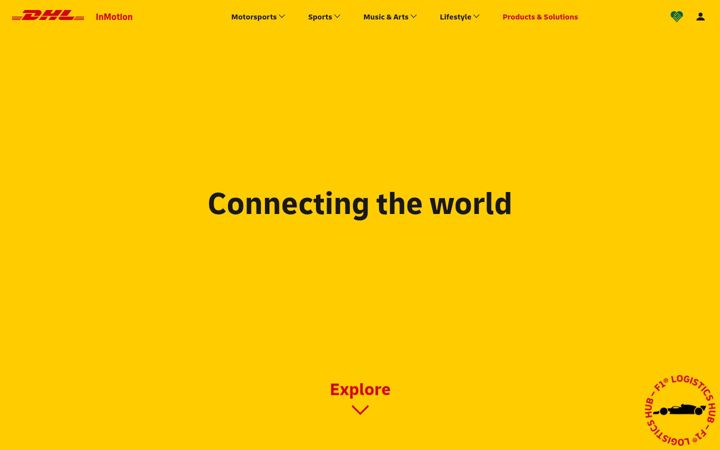 Skærmbillede af inmotion.dhl