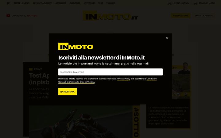 Screenshot of inmoto.it