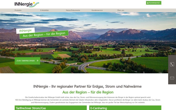 Screenshot of inn-ergie.de