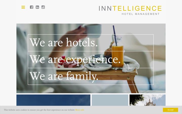 Screenshot of inn-telligence.com