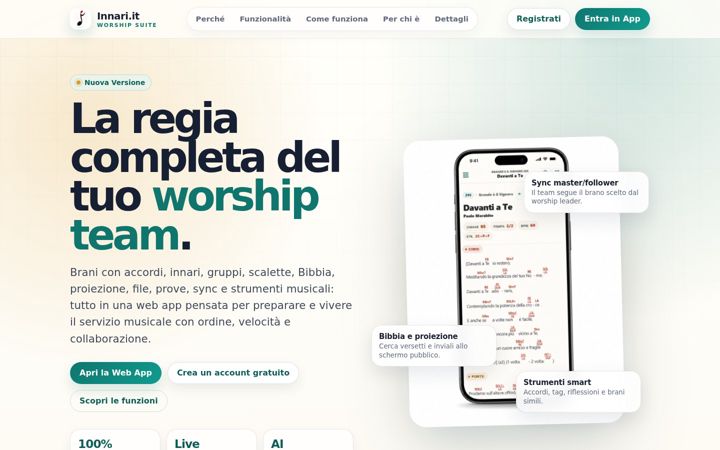 Screenshot of innari.it
