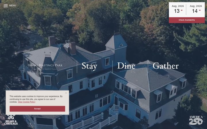 Screenshot of innathastingspark.com