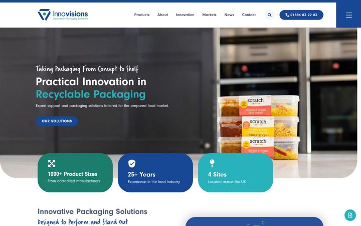Screenshot of innavisions.com