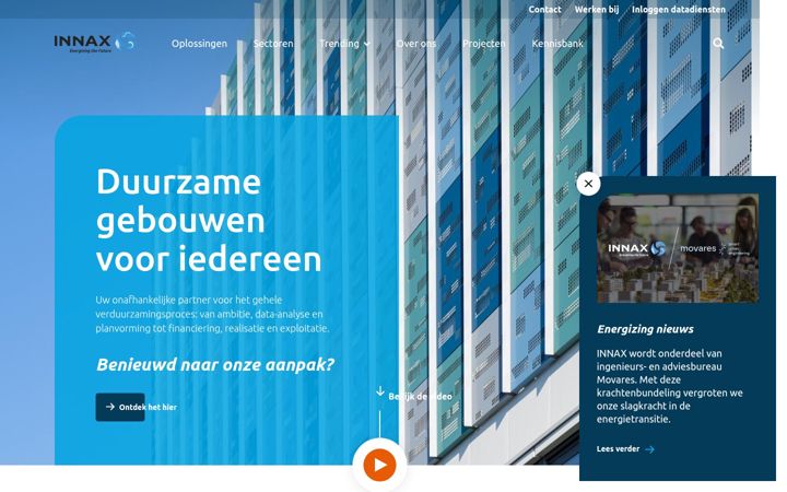 Screenshot of innax.nl