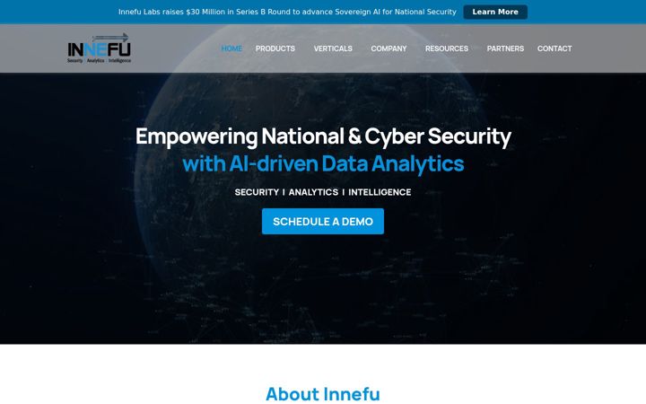 Screenshot of innefu.com