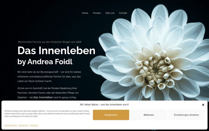 Screenshot of innenleben.co.at