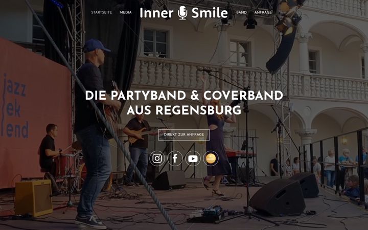Screenshot of inner-smile-music.de