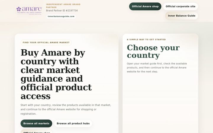 Screenshot di innerbalanceguide.com