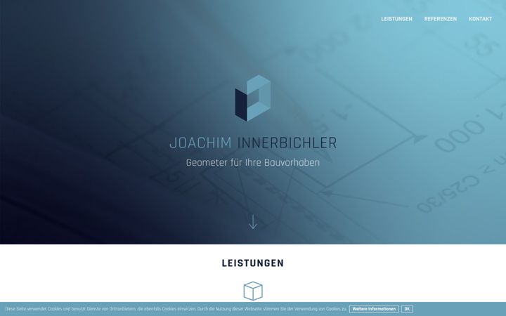 Screenshot of innerbichler.bz.it